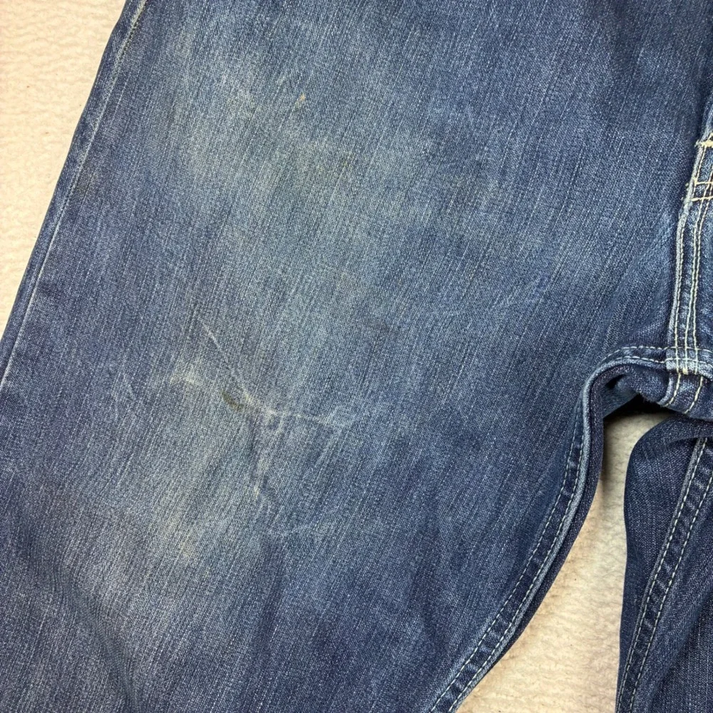 Vintage Levis 501 Straight Jeans Men 40x31 Blue Fade Button Fly Y2K 90s Made USA